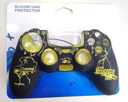 TMG Ps4 NFS RIVALS Theme Silicone Protective Skin Case Cover for PlayStation 4 PS4 Controller High Quality Protective Silicone Cover Case  Gaming Accessory Kit