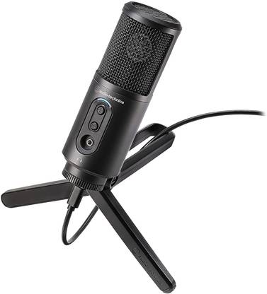 Audio Technica ATR2500x-USB Cardioid Condenser USB Microphone Cable