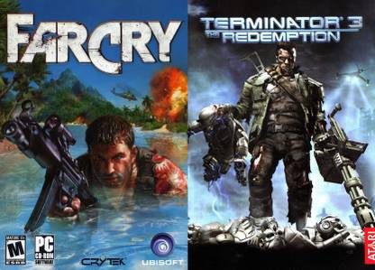 FARCRY & TERMINATOR 3 PC GAME FOR PC (STANDARD)