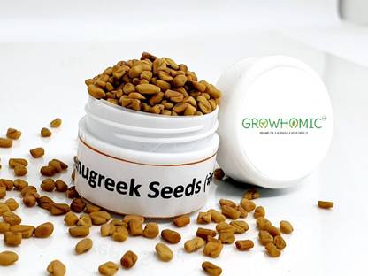 GROWHOMIC Fenugreek/ Methi/ Oriya/ Menthulu Seed