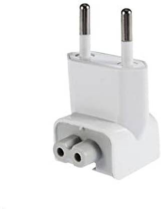 4D Indian Style EU Plug Adapter Duck Head for Power Adapters of Apple MacBook,Powerbook, Pro, Air, iPod, iPhone, iPad, iBook Plug Pin