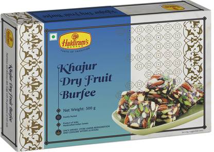 Haldiram's Khajur Dry Fruit Burfi Box