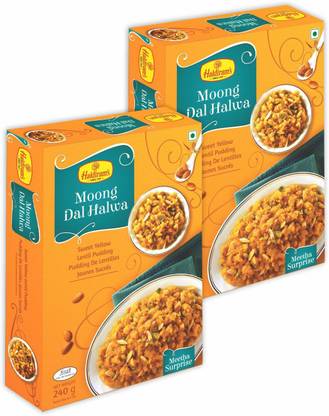 Haldiram's Moong Dal Halwa (Pack of 2) Box