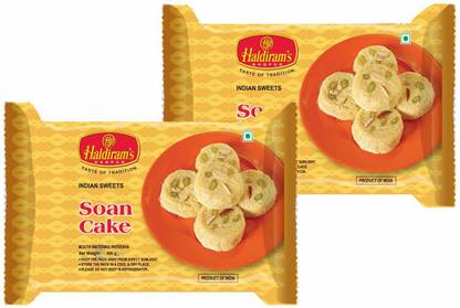 Haldiram's Soan Cake (Sadha) (Pack of 2) Box