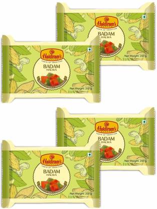Haldiram's Badam Halwa (Pack of 4) Box