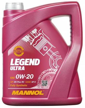 MANNOL Legend Ultra SAE 0W-20 API SN Plus RC ILSAC GF-5 Full-Synthetic Engine Oil