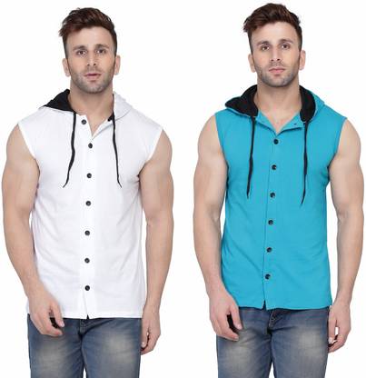 Men Solid Casual Multicolor Shirt