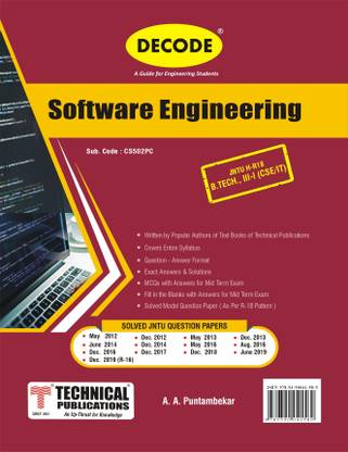Decode Software Engineering for JNTU-H 18 Course