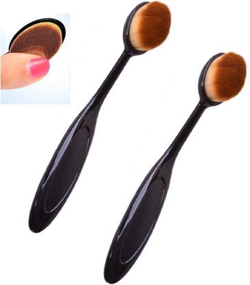 SHIMPY99 KELLY FOUNDATION BRUSH EXTRA SHINY OR WASHABLE COMBO OF 2