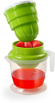 K AND D BROTHERS Plastic Nano Fruit Juicer for Orange & Grapes 2 in 1 Manual Hand Juicer with Strainer and Container Hand Juicer