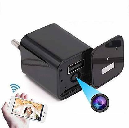 Safetynet Spy Camera Wireless Hidden WiFi Camera with Remote View HD 1080P Spy Camera Charger - Spy Camera Wireless - USB Hidden Camera Nanny Camera Premium Security Camera Security Camera