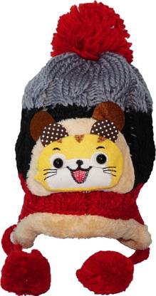 Woolen Kids Cap for Baby Boys & Baby Girls