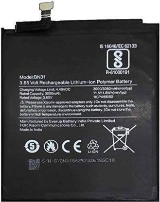 owings Mobile Battery For  Xiaomi Y1