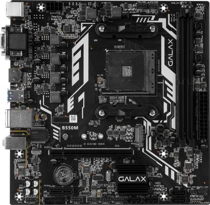 GALAX B550M AM4Socket Micro-ATX AMD B550 Chipset DDR4 Motherboard for Desktop