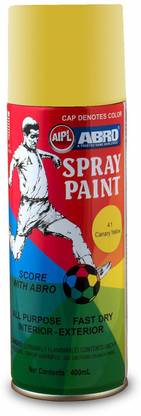 ABRO Canary Yellow Spray Paint