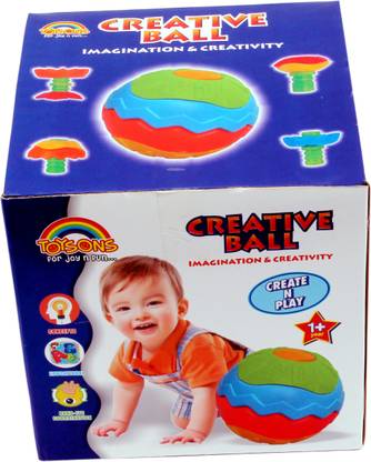 toysons Creative Kids Puzzle Balls which can be transformed into many shapes