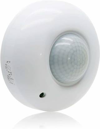 jenix Ceiling Mounted 360 Degree Energy PIR Motion Sensor Detector Switch with Light Sensor I Automatic Switch ON and Off Light, Fan Wall Ceiling Switch 10 A Motion Sensor Electrical Switch