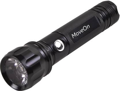 MoveOn MHT-859/00 Multi-Function Super Metal Flashlight Police Torch