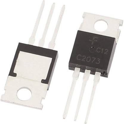 HOMEITT C2073 NPN silicon Transistor , FN 808 150V 1.5A 25W Power Amplifier (Pack of 10) NPN Transistor