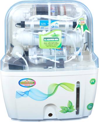 R.K. AQUA FRESH INDIA BIO+++ ALKALINE PURIFICATION 12 L RO + UF + UV + UV_LED + TDS Control Water Purifier