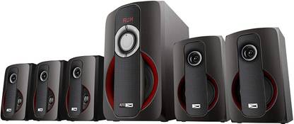 ALTEC LANSING AL-5.1-04 40 W Multimedia Bluetooth Home Theatre System Wired Subwoofer Soundbar Supports Bluetooth,USB,FM Radio(Black, 5.1 Channel) 40 W Bluetooth Home Theatre