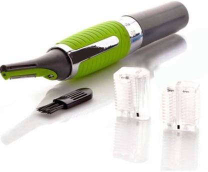 VACULACE Personal Cordless Micro Touches Nose Hair Trimmer with Built in LED Light Trimmer 120 min  Runtime 1 Length Settings