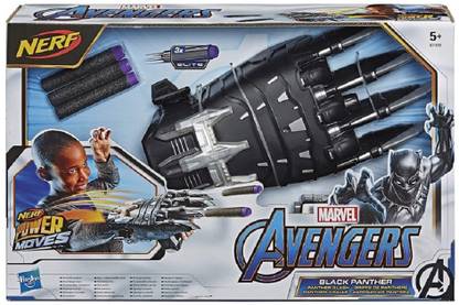 Hasbro E7372 Nerf Power Moves Marvel Avengers Black Panther Power Slash
