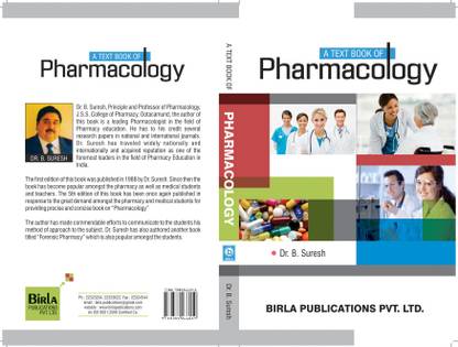 A Text Book of Pharmacology