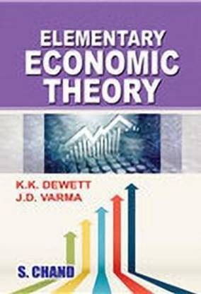 Elementary Economic Theory 1st Edition