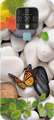 METOO Back Cover for Tecno CE7, Butterfly Design back cover, Tecno CE7 back cover Print : 78
