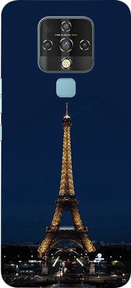 METOO Back Cover for Tecno Camon 16, Alpha Tower Design back cover, Tecno Camon 16 back cover Print : 239