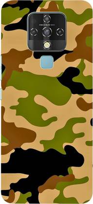 METOO Back Cover for Tecno CE7, army Design back cover, Tecno CE7 back cover Print : 271