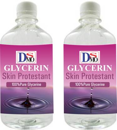 DSMO 100% Pure Glycerine 400 ml ( Pack of 2 bottles) (400 ml) Face Wash