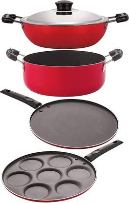 NIRLON DKD(B)_UP7_ST11_CS24 Non-Stick Coated Cookware Set
