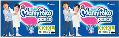 MamyPoko Extra Absorb Diapers, XXX L 7+7 PIC - XXXL