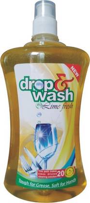 clinox care Drop and Wash Dish Cleaner - Lime Fresh | 1000ml Dish Cleaning Gel