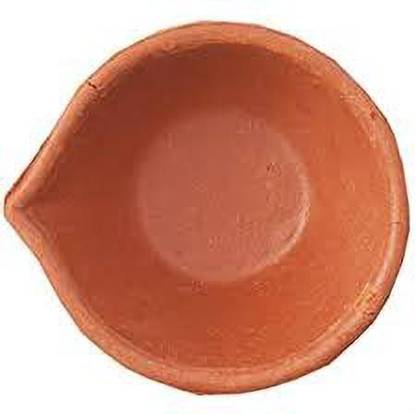 SHOBHANA COLLECTIONS Pottery (Pack of 5) Table Diya
