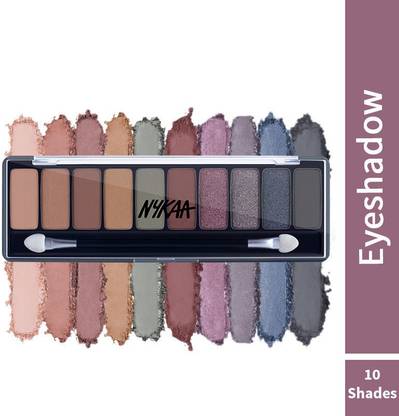 NYKAA 10-in-1 Eyeshadow Palette - Tinsel Twilight 12 g