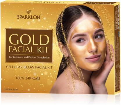 SPARKLON Advanced Gold Facial Kit / Gold Dust AND VITAMIN E. (260 g)