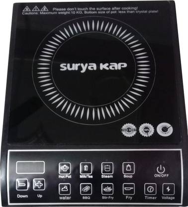 SURYA KAP 2000 W Induction Cooktop Push Button