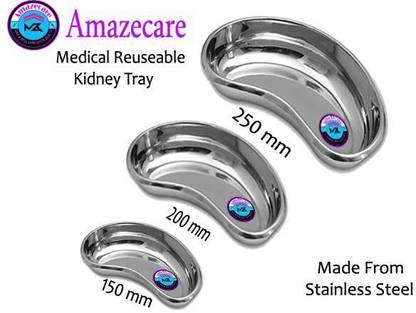 AMAZECARE Medical Reusable Kidney Tray Reusable Medical Tray