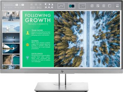 HP ELITE DISPLAY E273 68.58 cm (27 inch) Full HD LED Backlit IPS Panel Monitor (EliteDisplay 27-inch (68.58 cm) Anti Glare IPS Full HD Monitor with VGA - E273 (Silver))
