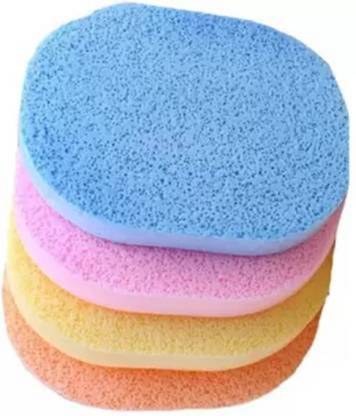 PINNER Soft Facial Cleansing Sponge Face Makeup Wash Pad Cleaning Sponge Puff Exfoliator Scrub