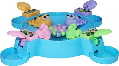 Tector Greedy Frog Eating Bean - (Four-Player Game) Party & Fun Board Game