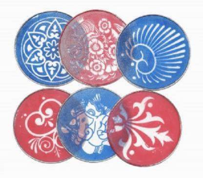 Duggu Jali Set-6_ rangoli tools Rangoli Stencil Rangoli Stencil