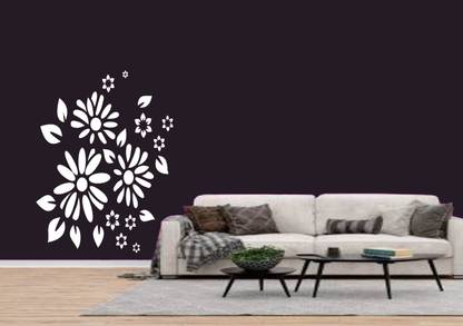 Wall decoration CW-0265 flower pattern Stencil