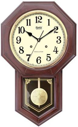 AJANTA Analog 45 cm X 25 cm Wall Clock