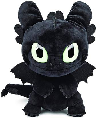 How To Train Your Dragon Squeeze & Roar Toothless 11" Plush with Sounds, for Kids Aged 4 and Above