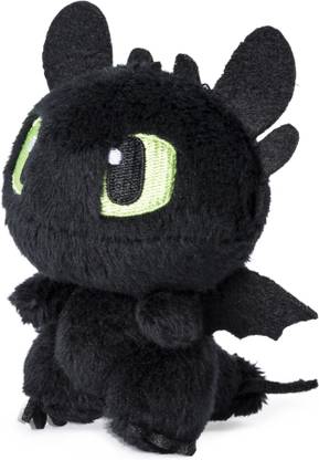 How To Train Your Dragon Soft Plush 3 Eggs Toy Toothless- Black