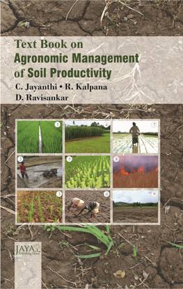 Text Book on Agronomic Management of Soil Productivity